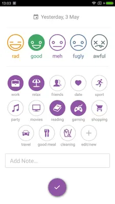 Daylio android App screenshot 4